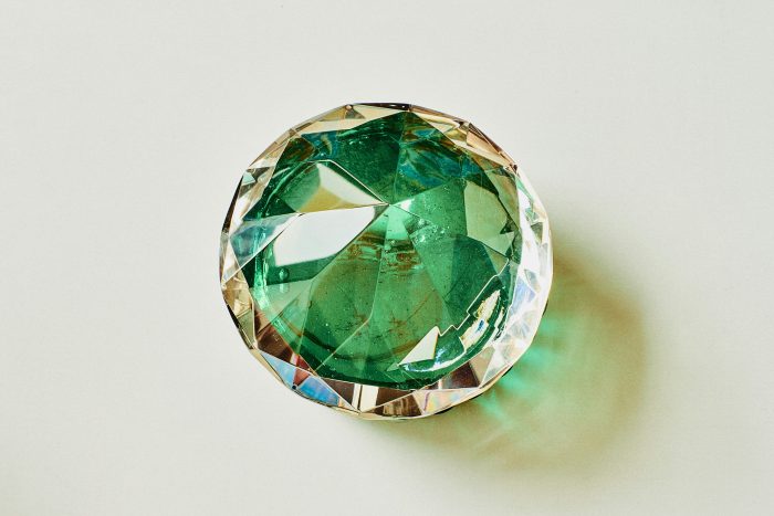 An Emerald stone.