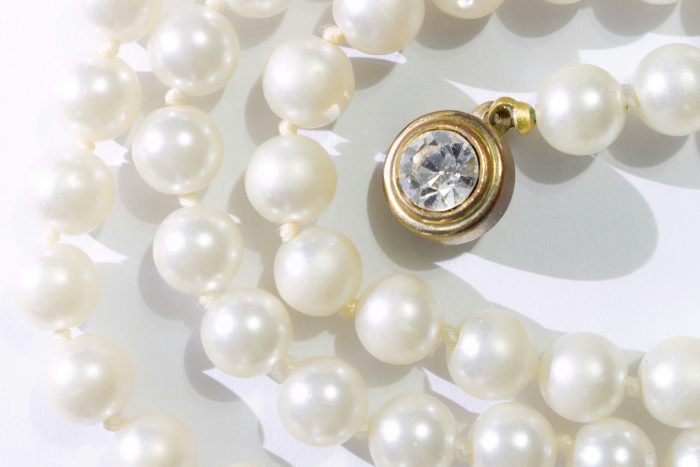 A Pearl necklace.