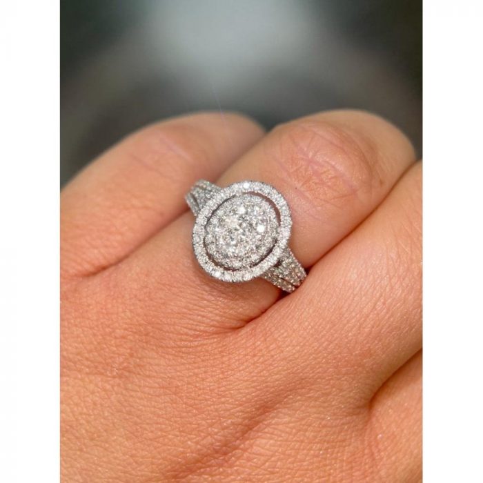 A diamond ring from Faith Jewellers.