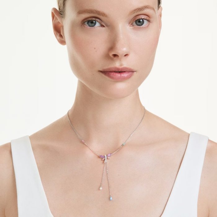 Swarovski Jewellery
Swarovski x Ariana Grande Mixed Cuts Multicoloured Dragonfly Y Necklace 1.8 x 6.4cm, 30-44cm