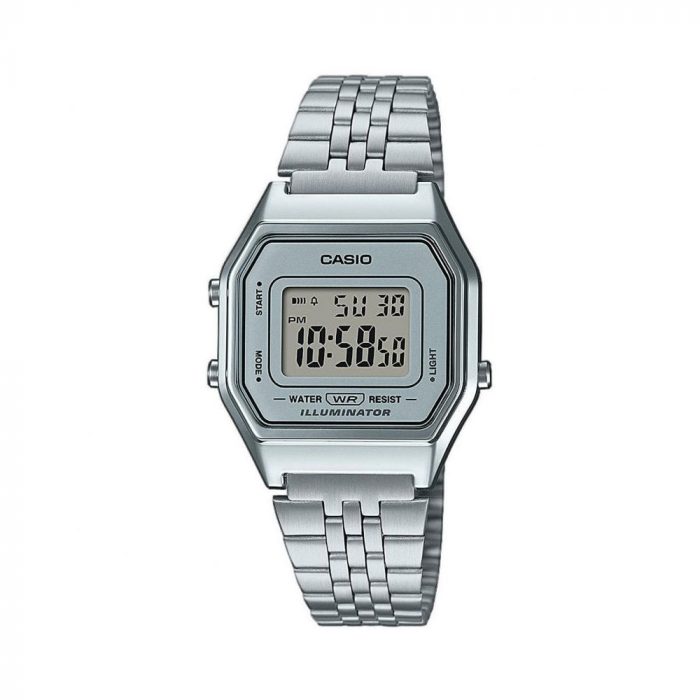 Casio Unisex Vintage Retro Collection Stainless Steel Watch - LA680