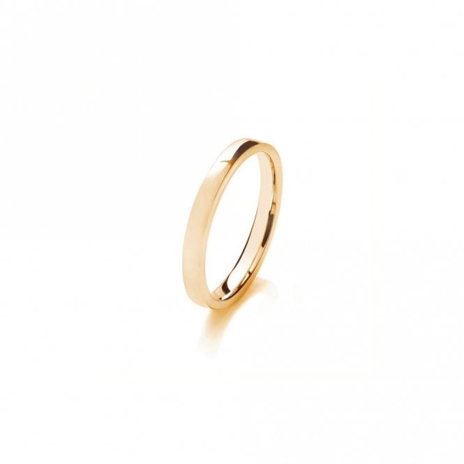 Faith Wedding Rings 9ct Flat Court Heavy Weight 2.90g 2.5mm Ring  (All Sizes Available To Order and Also Available in White Gold and Rose Gold)