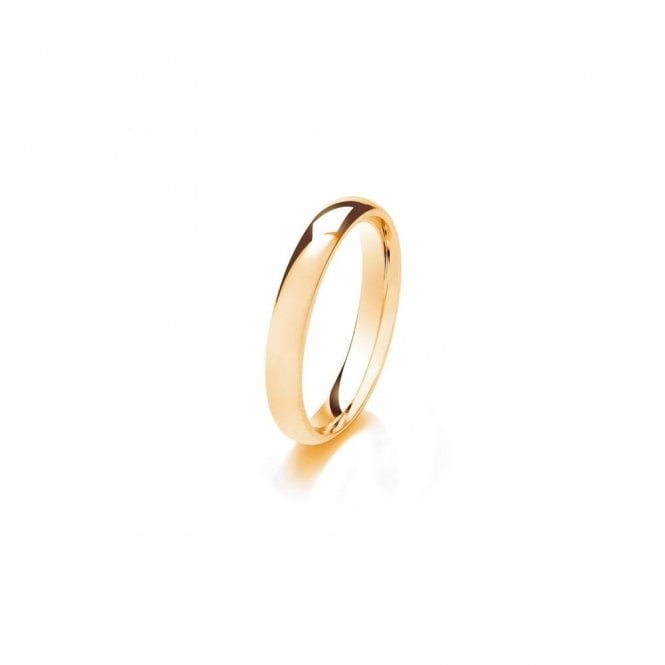 Faith Wedding Rings 9ct Traditional Court Heavy Weight 4.01g 3mm Ring  (All Sizes Available To Order and Also Available in White Gold and Rose Gold)