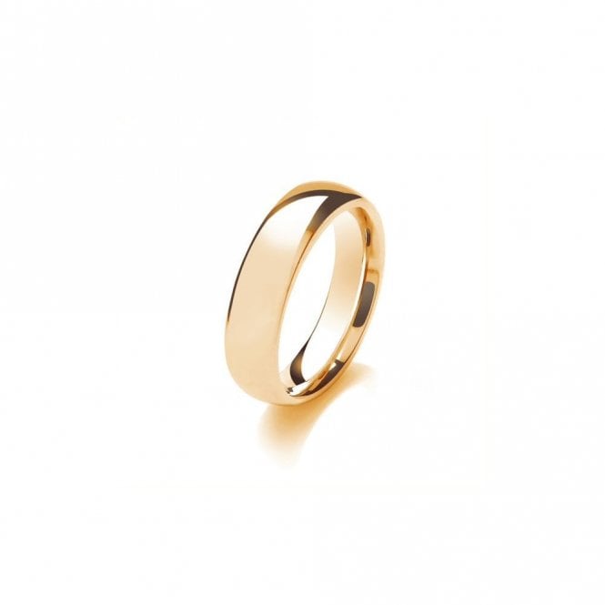 Faith Wedding Rings 9ct Traditional Court Lightweight 6.85g 6mm Ring  (All Sizes Available To Order and Also Available in White Gold and Rose Gold)
