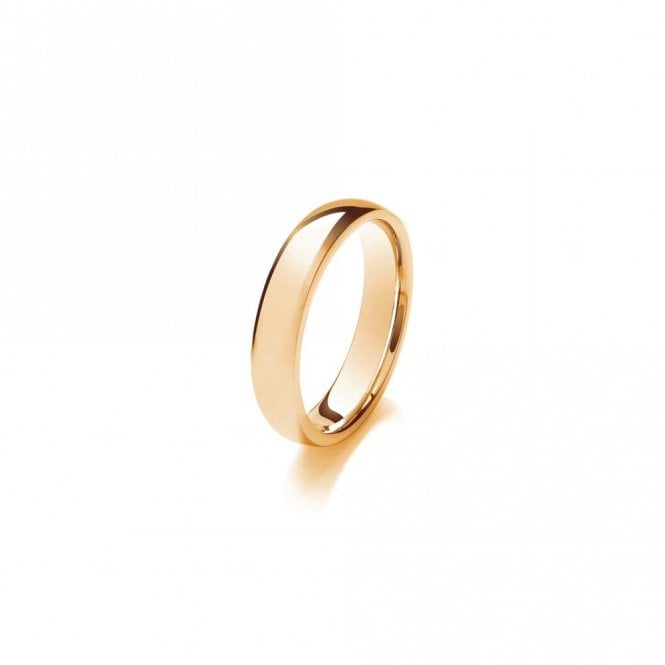 Faith Wedding Rings 9ct Traditional Court Medium Weight 6.82g 5mm Ring  (All Sizes Available To Order and Also Available in White Gold and Rose Gold)
