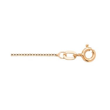 9ct Yellow Gold 18" Box Chain