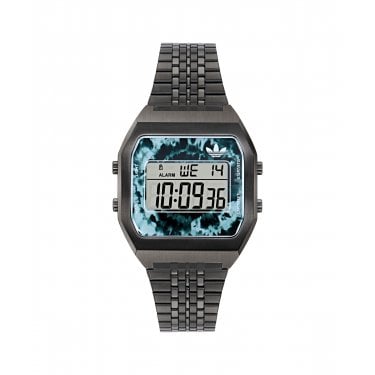 Adidas Originals Unisex Digital Two Black Stainless Steel Watch