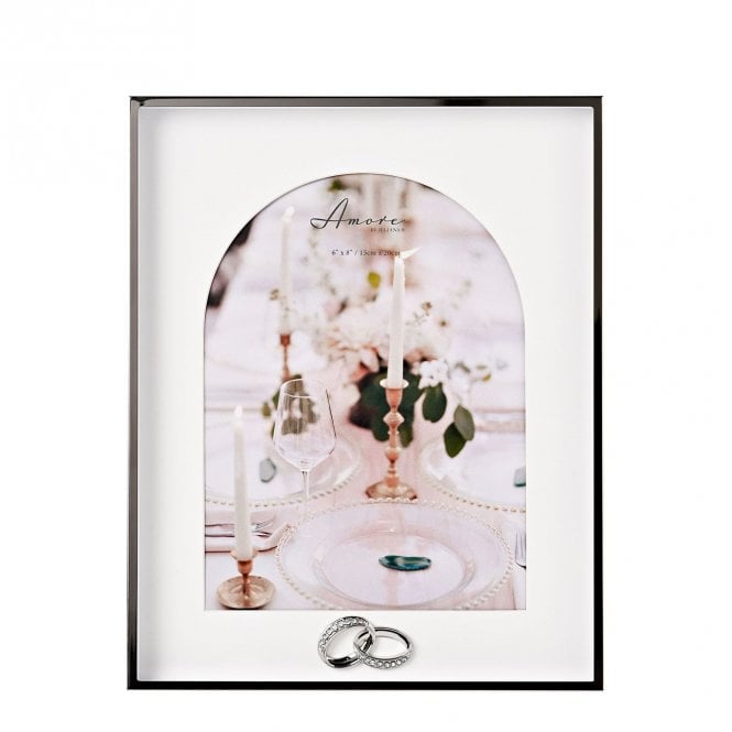 Amore  Box Arch With Rings Photo Frame 6