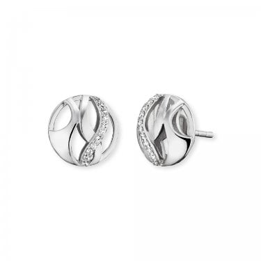 Angel Whisperer from Engelsrufer Tear of Heaven Paradise CZ Stud Earrings 1 x 1cm 