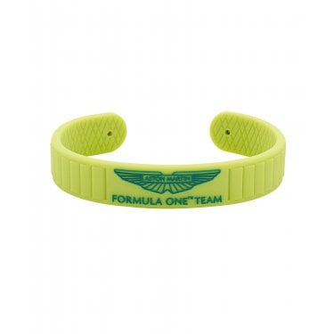 Aston Martin Aramco Formula One™ Team Lime Silicone Bangle 6.5 x 5cm