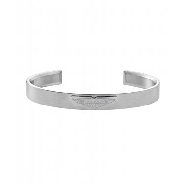 Aston Martin BST Stainless Steel Cuff Bangle 7 x 5cm