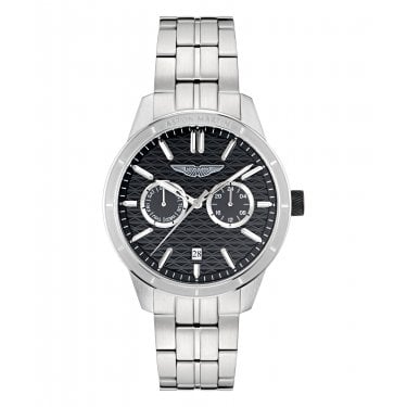 Aston Martin HDL Black Dial Stainless Steel Watch 