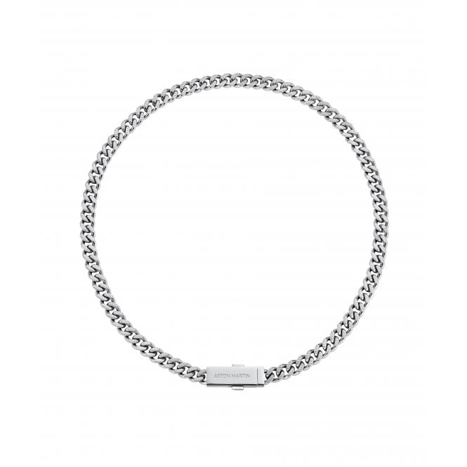 Aston Martin  UCD Stainless Steel Gourmette Chain Necklace 50cm
