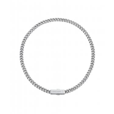 Aston Martin UCD Stainless Steel Gourmette Chain Necklace 50cm