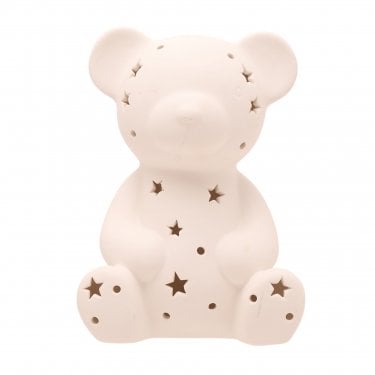Bambino Teddy Ceramic Nightlight 20.8 x 13.1 x 14.7cm