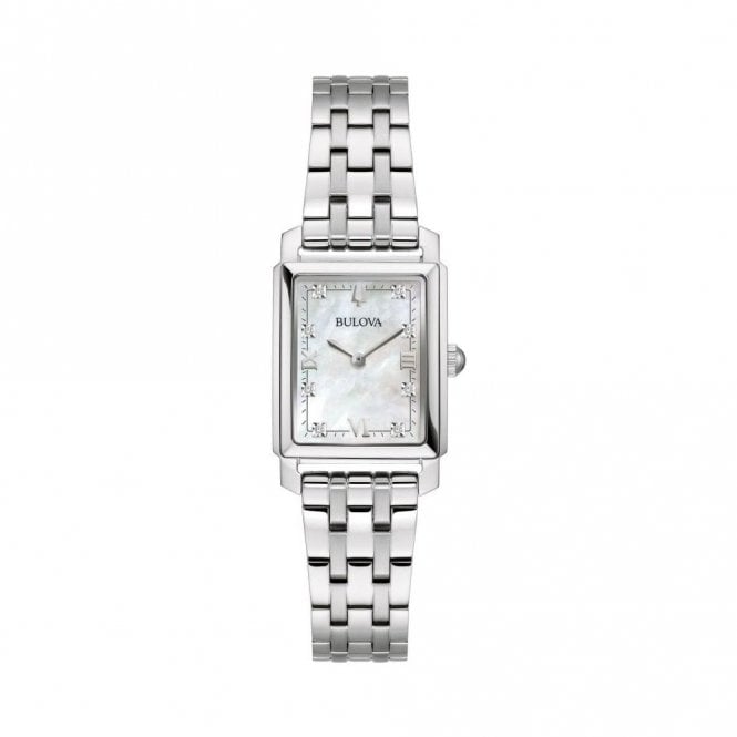 Bulova  Ladies Sutton Diamond Stainless Steel Watch 