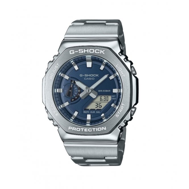 G-Shock Casio  Gents 2100 Series Stainless Steel Watch 