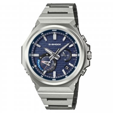 Casio G-Shock Gents G Steel GST-B1000 Series Blue Dial Stainless Steel Solar Watch