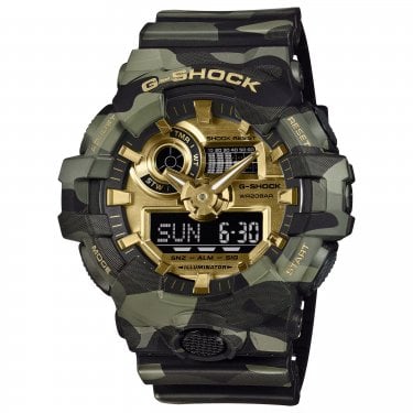 Casio G-Shock Gents GA-700 Bold Camo Series Analogue Digital Watch
