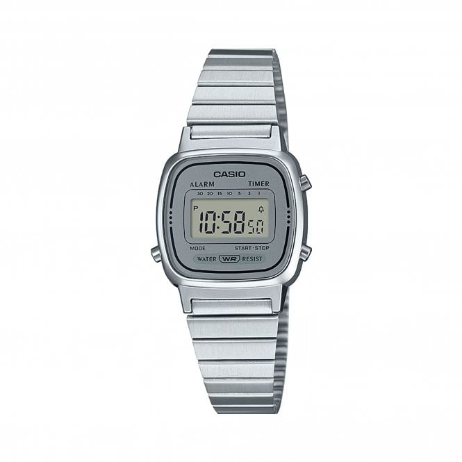 Casio  Ladies Vintage Mini Stainless Steel Watch