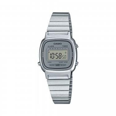 Casio Ladies Vintage Mini Stainless Steel Watch