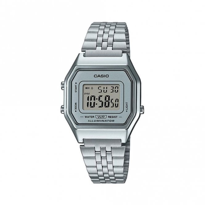 Casio  Unisex Vintage Retro Collection Stainless Steel Watch