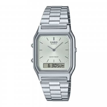 Casio Unisex Vintage Retro Collection Stainless Steel Watch