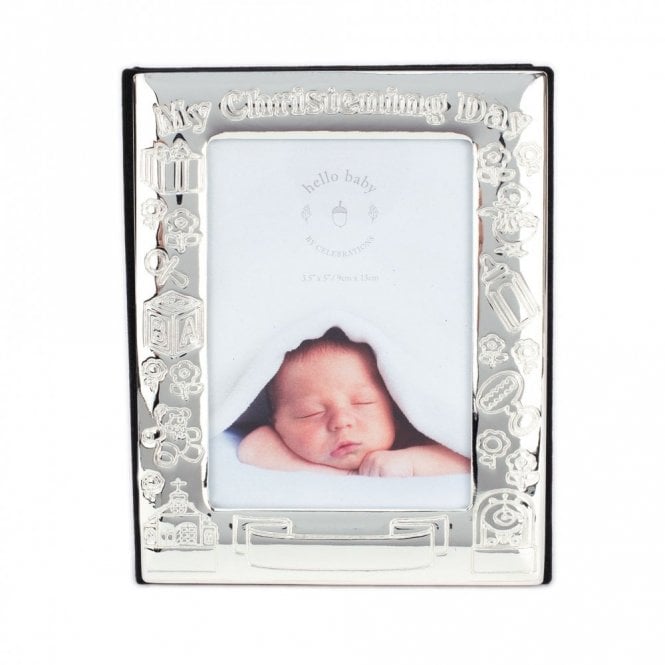 Celebrations  My Christening Day Silver Plated Photo Album 4