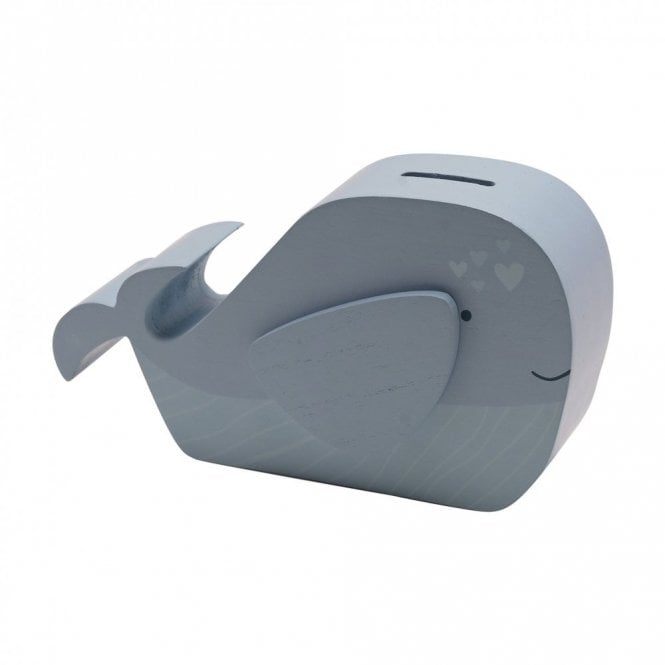 Celebrations  Petit Cheri Blue Whale Money Box 11.5cm x 19.8cm x 5.4cm
