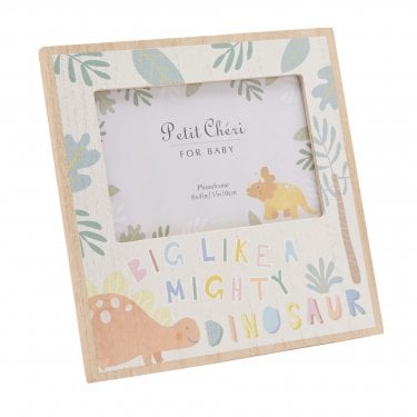 Celebrations Petit Cheri Dinosaur Mighty Dinosaur Photo Frame 6"x4", H230, W200, D15mm