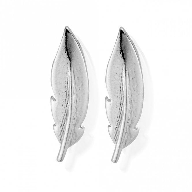 ChloBo  Feather Cuff Stud Earrings 1.7cm 