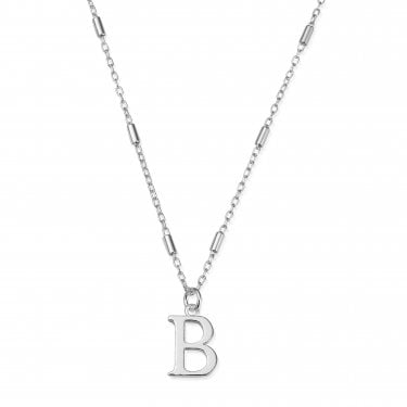 ChloBo Iconic Initial B Necklace 40cm + 5cm 