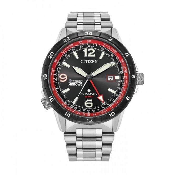 Citizen  Gents Red Arrows Limited Edition Promaster Stainless Steel Automatic GMT Watch