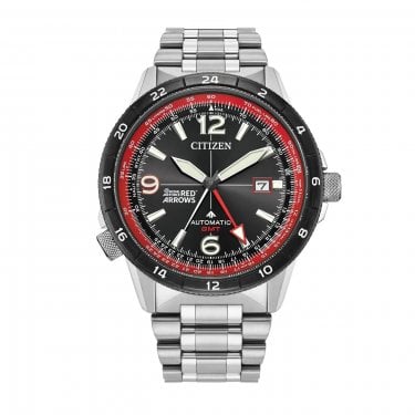 Citizen Gents Red Arrows Limited Edition Promaster Stainless Steel Automatic GMT Watch