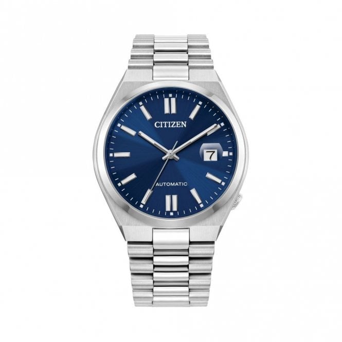 Citizen  Gents Tsuyosa Blue Dial Automatic Stainless Steel Watch