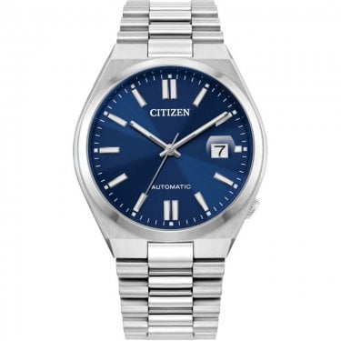 Citizen Gents Tsuyosa Blue Dial Automatic Stainless Steel Watch