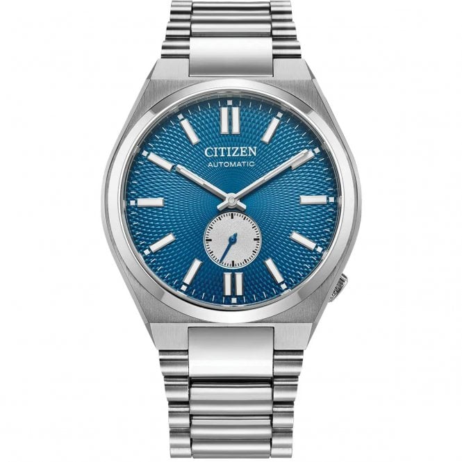 Citizen  Gents Tsuyosa Blue Dial Small Seconds Automatic Stainless Steel Watch