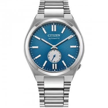Citizen Gents Tsuyosa Blue Dial Small Seconds Automatic Stainless Steel Watch