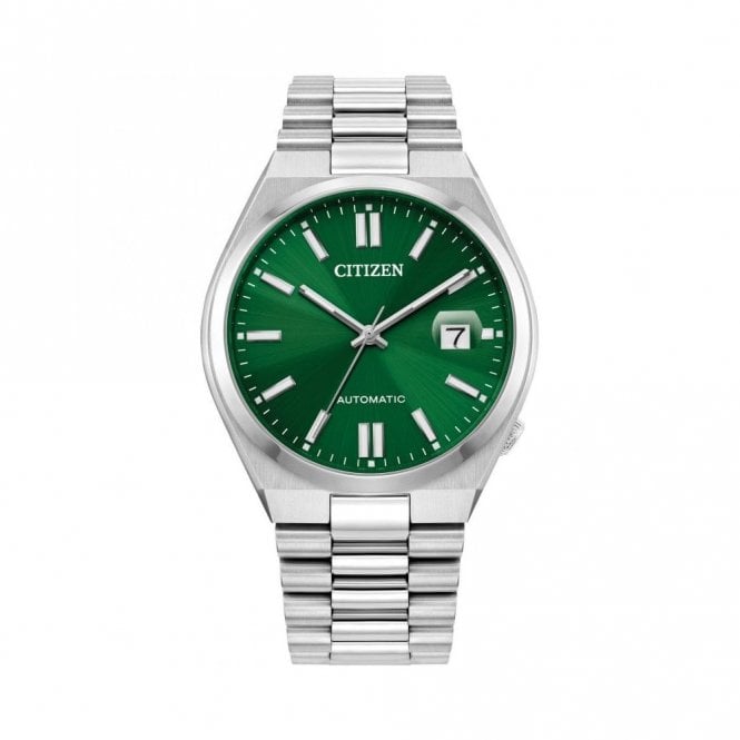 Citizen  Gents Tsuyosa Green Dial Automatic Stainless Steel Watch