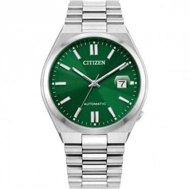 Citizen Gents Tsuyosa Green Dial Automatic Stainless Steel Watch
