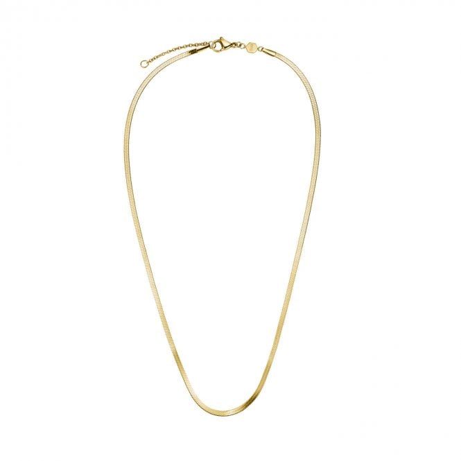 Cluse  Essentielle Snake Gold Tone Bracelet Necklace 40 - 43.5cm