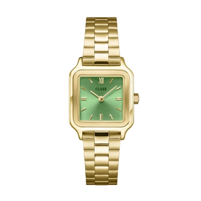 Cluse  Ladies Gracieuse Petite Light Green Dial Gold Tone Stainless Steel Watch