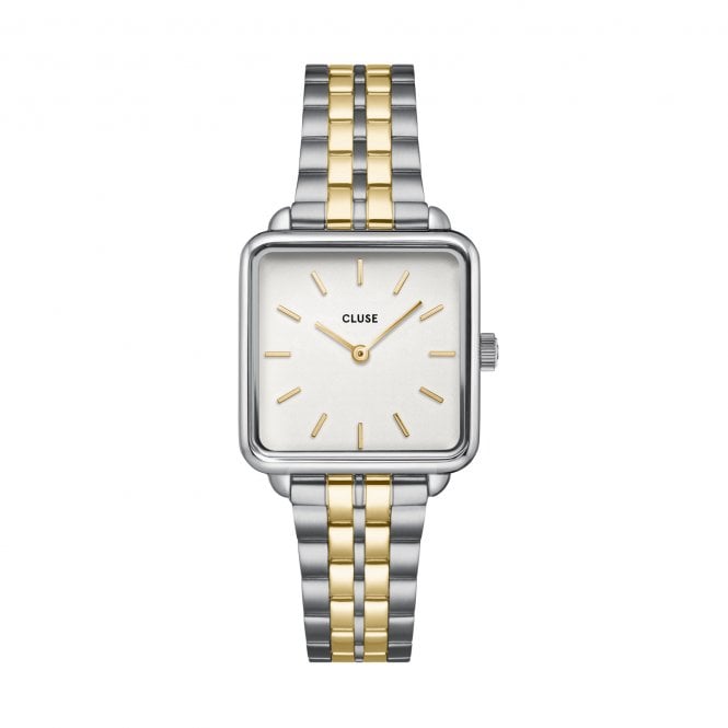 Cluse  Ladies La Tétragone Two Tone Stainless Steel Watch