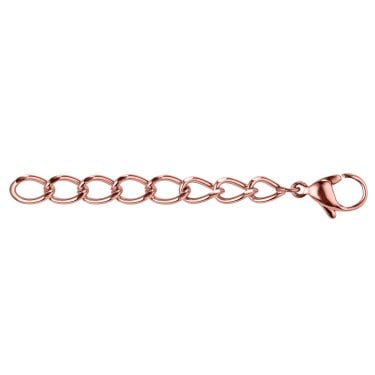 Coeur De Lion Rose Gold Tone Stainless Steel Extension Chain 6cm 