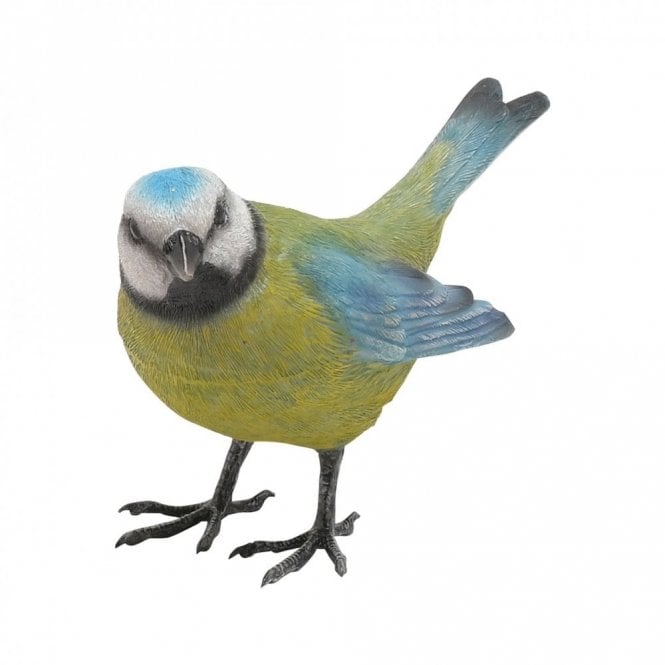 Country Living  Blue Tit Figurine 10.5cm x 14.5cm x 6cm  