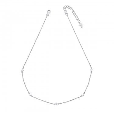 D for Diamond Star Station with Diamond Necklace 0.3 x 0.3 x 0.1cm, 35-40cm