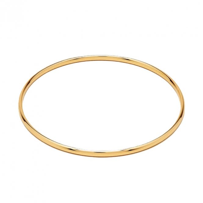 D.Louise  Classic Gold Tone Bangle 7.2cm