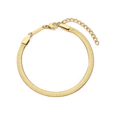 D.Louise Essentials Gold Tone Bracelet 16.5cm + 4cm