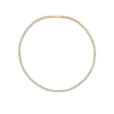 D.Louise Luxe Tennis Gold Tone Necklace 40cm