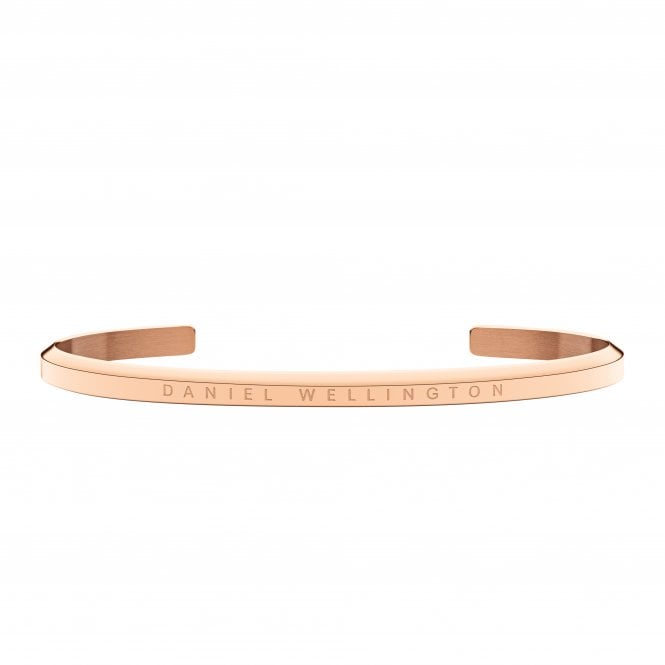 Daniel Wellington  Classic Rose Gold Tone Cuff Bracelet 0.7cm, 18.5cm